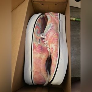 Tie dye vans
